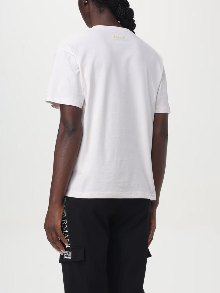 EMPORIO ARMANI EA7  t-Shirt Big Logo Lato Donna |  JEK PIT