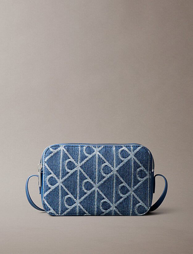 CALVIN KLEIN  Borsa In Denim Camera Allover Donna |  JEK PIT