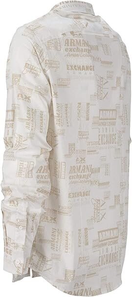 ARMANI EXCHANGE  Camicia Disegni/logo Allover Uomo |  JEK PIT