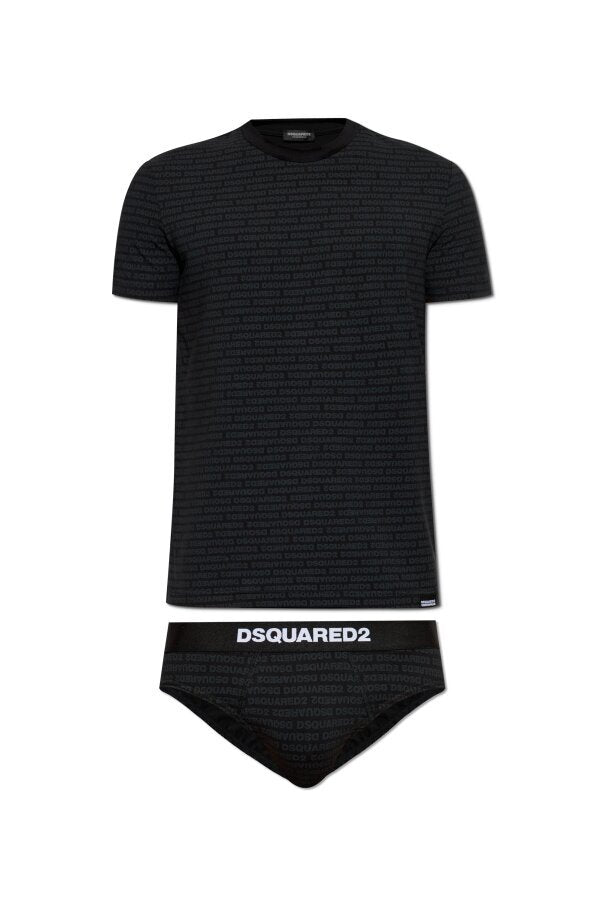 DSQUARED2  Completo t-Shirt e Slip Allover Uomo |  JEK PIT