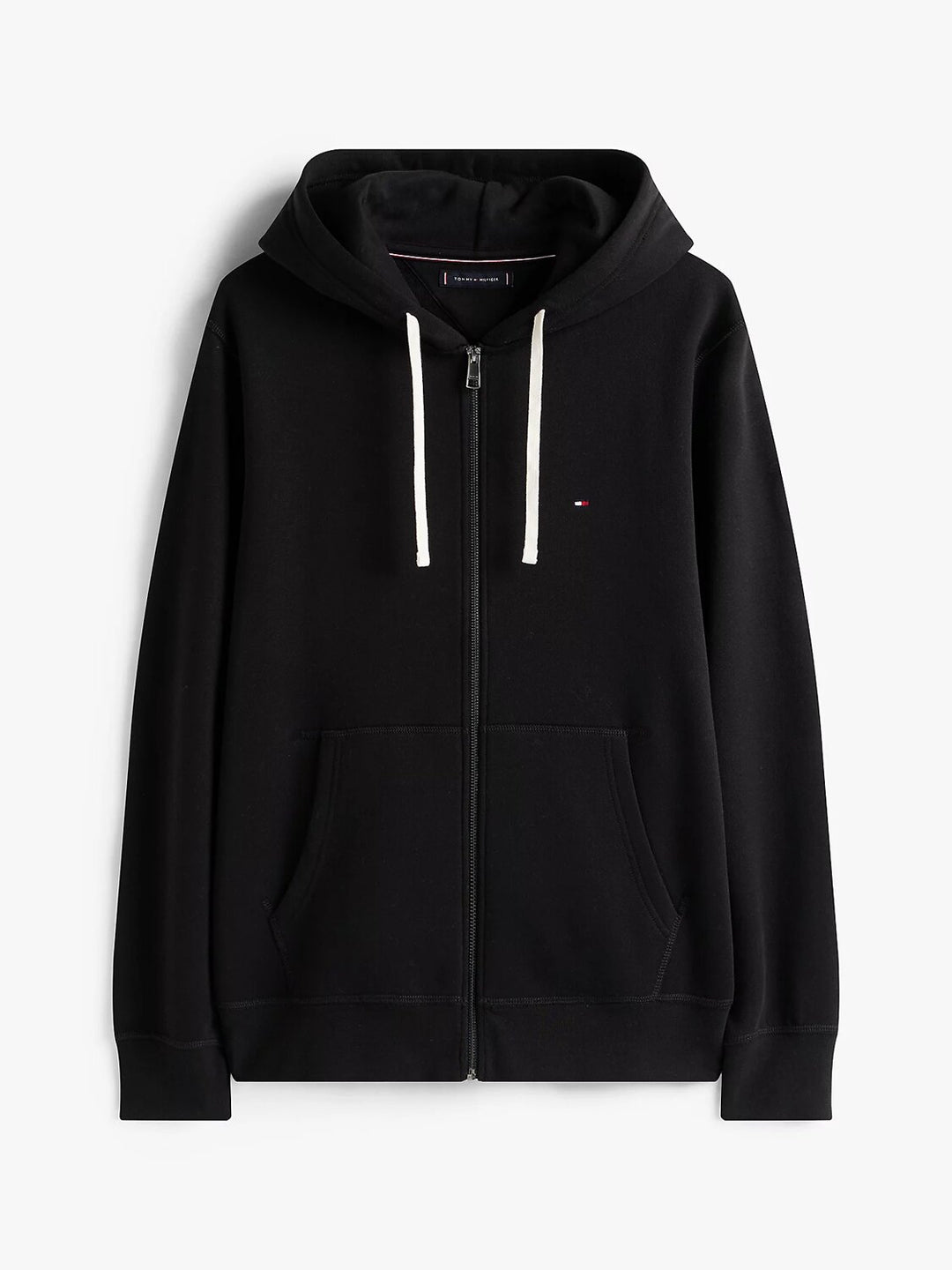 TOMMY HILFIGER  Felpa Basic Con Zip e Cappuccio Uomo |  JEK PIT