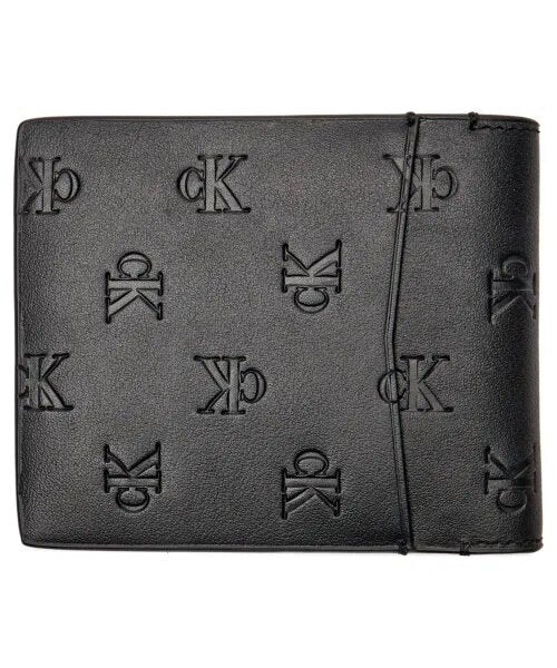 CALVIN KLEIN  Portafoglio Emboss Bifold Allover Uomo |  JEK PIT