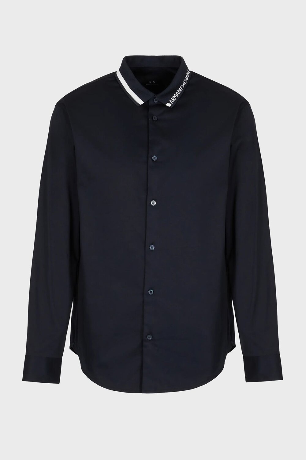 ARMANI EXCHANGE  Camicia Con Logo Sul Collo Uomo |  JEK PIT