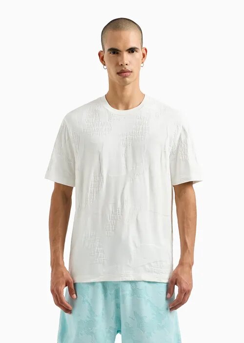 ARMANI EXCHANGE  t-Shirt Logo-Disegno Su Tinta Uomo |  JEK PIT