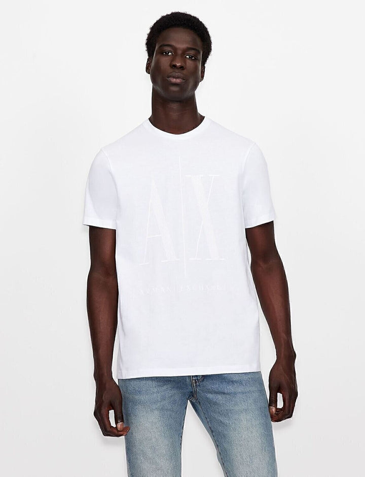 ARMANI EXCHANGE  t-Shirt Logo Su Tinta Flocc Gr Uomo |  JEK PIT
