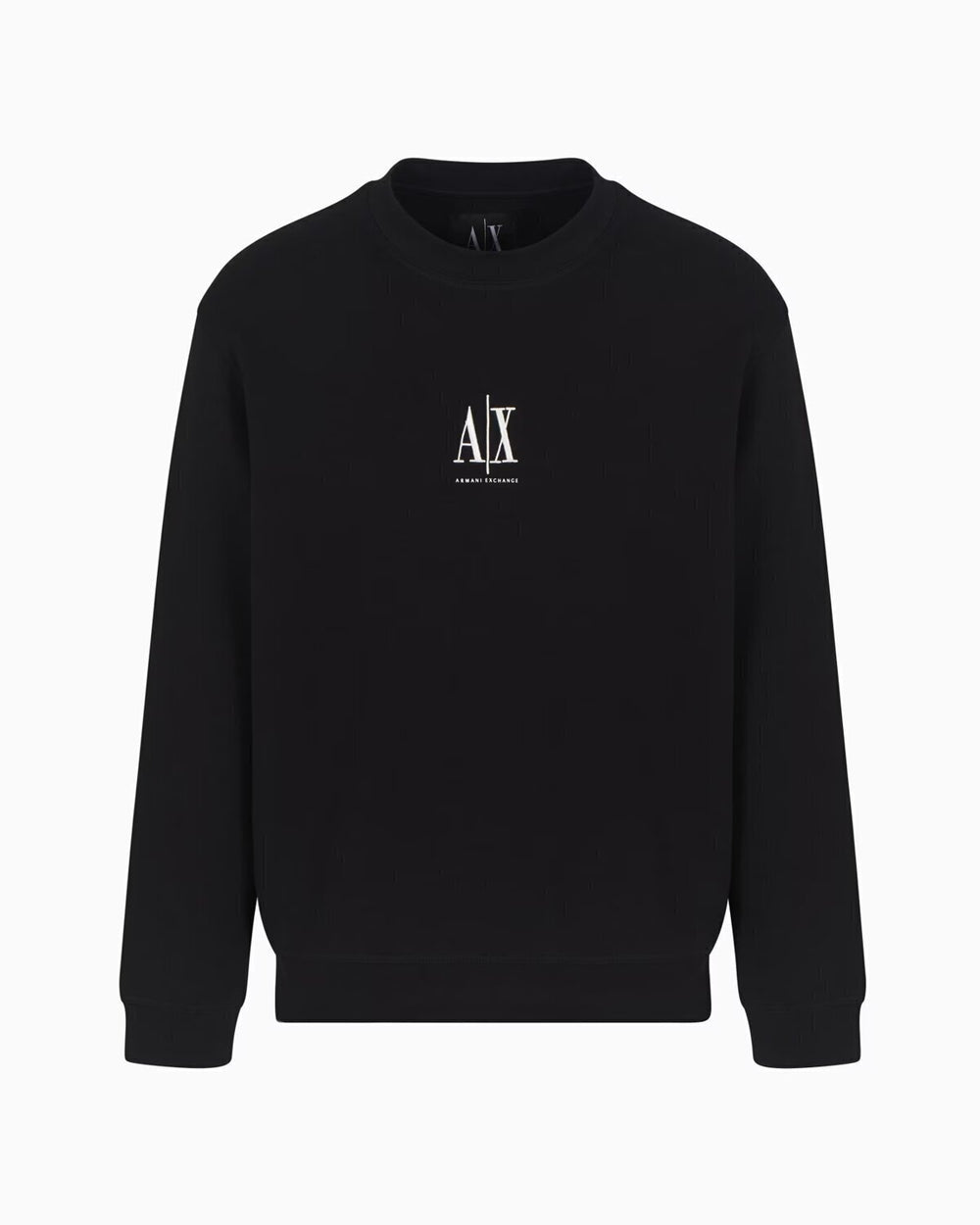 ARMANI EXCHANGE  Felpa Giro Basic Logo Ricamato Gr Uomo |  JEK PIT