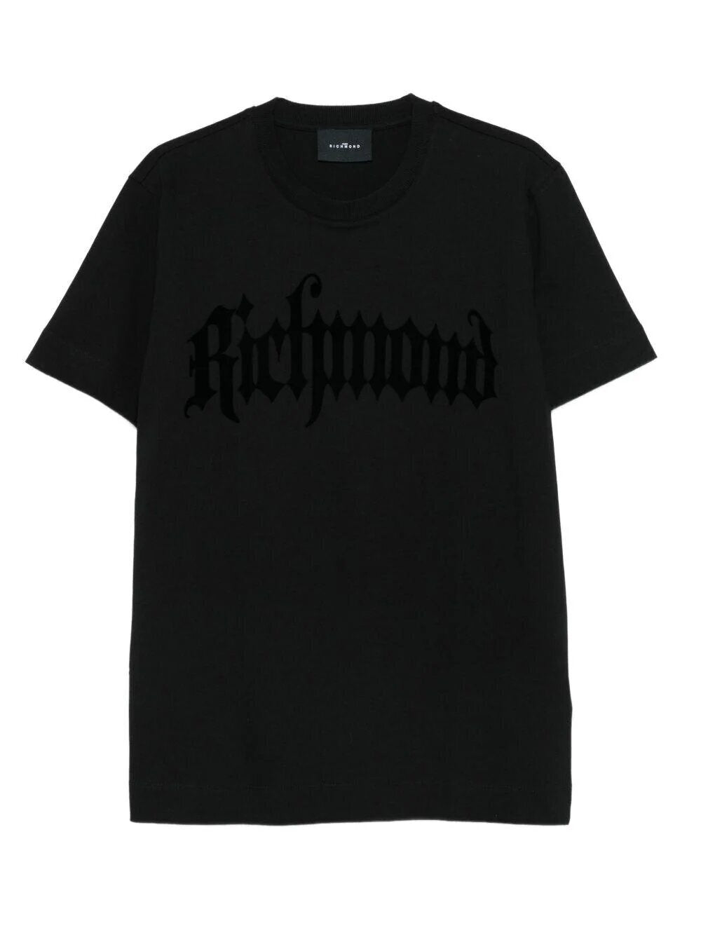 JOHN RICHMOND  t-Shirt Logo Gotico Su Tinta Grande Uomo |  JEK PIT