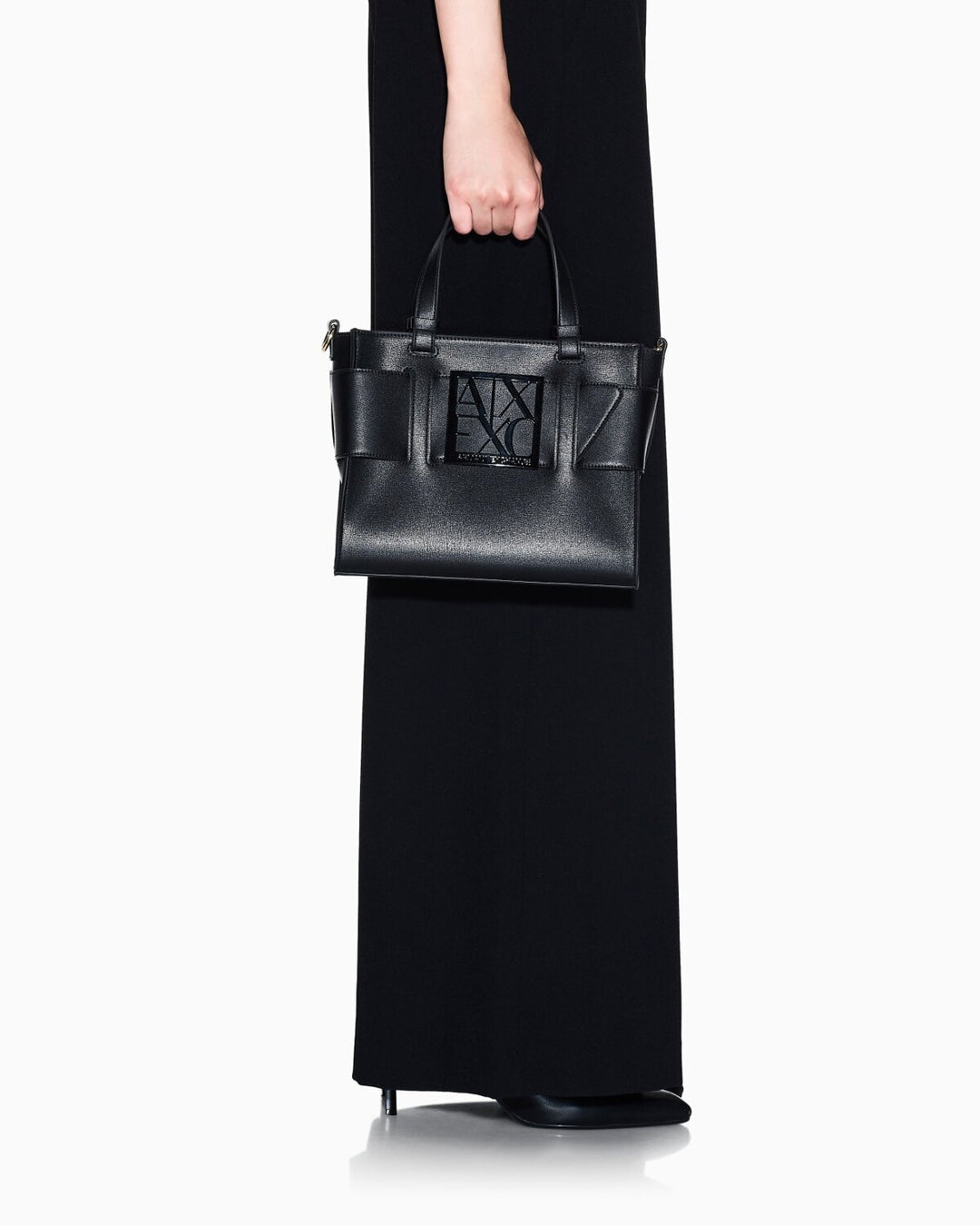 ARMANI EXCHANGE  Borsa Suse Tote Logo Fibbia Quadrata Donna |  JEK PIT