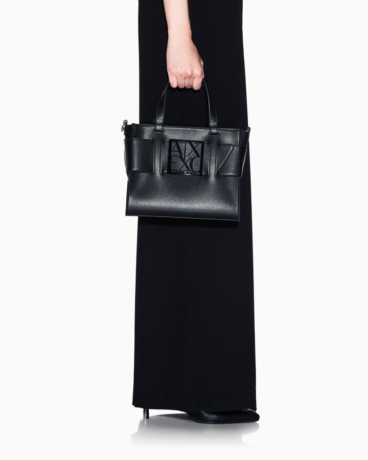 ARMANI EXCHANGE  Borsa Suse Tote Logo Fibbia Quadrata Donna |  JEK PIT