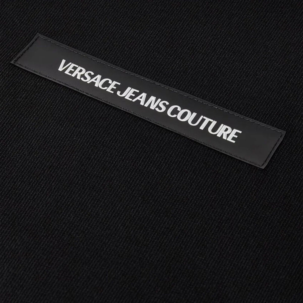 VERSACE JEANS  Felpa Cotton Fleece Con Pacht Uomo |  JEK PIT