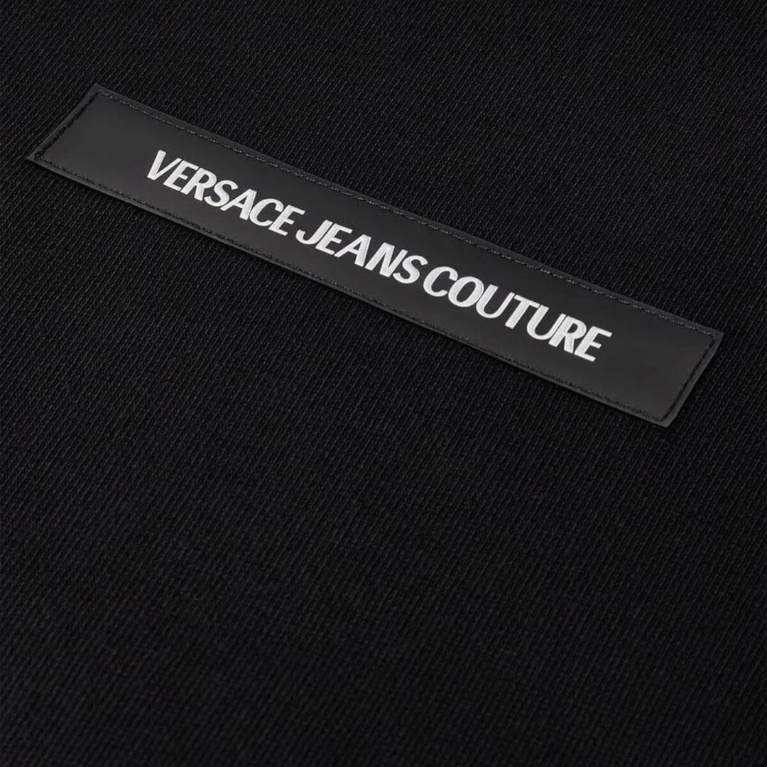 VERSACE JEANS  Felpa Cotton Fleece Con Pacht Uomo |  JEK PIT