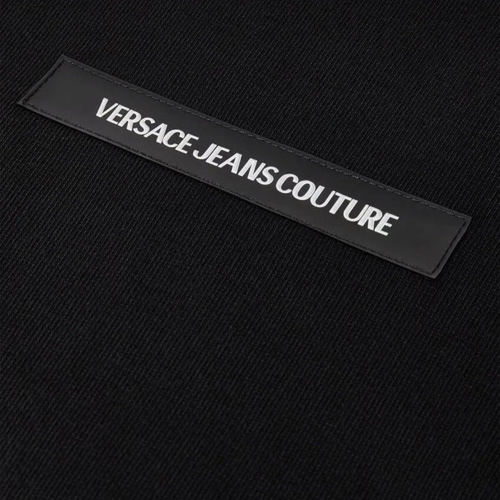 VERSACE JEANS  Felpa Cotton Fleece Con Pacht Uomo |  JEK PIT