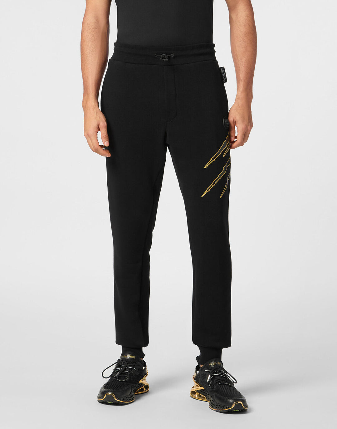 PLEIN SPORT  Pantalone Stampa e Logo Tiger Uomo |  JEK PIT