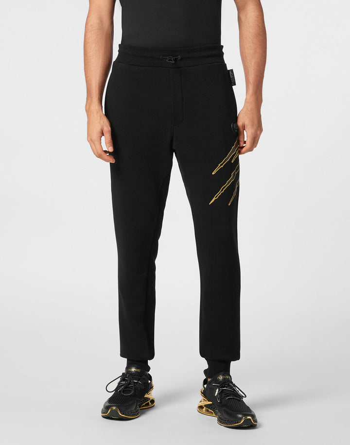 PLEIN SPORT  Pantalone Stampa e Logo Tiger Uomo |  JEK PIT