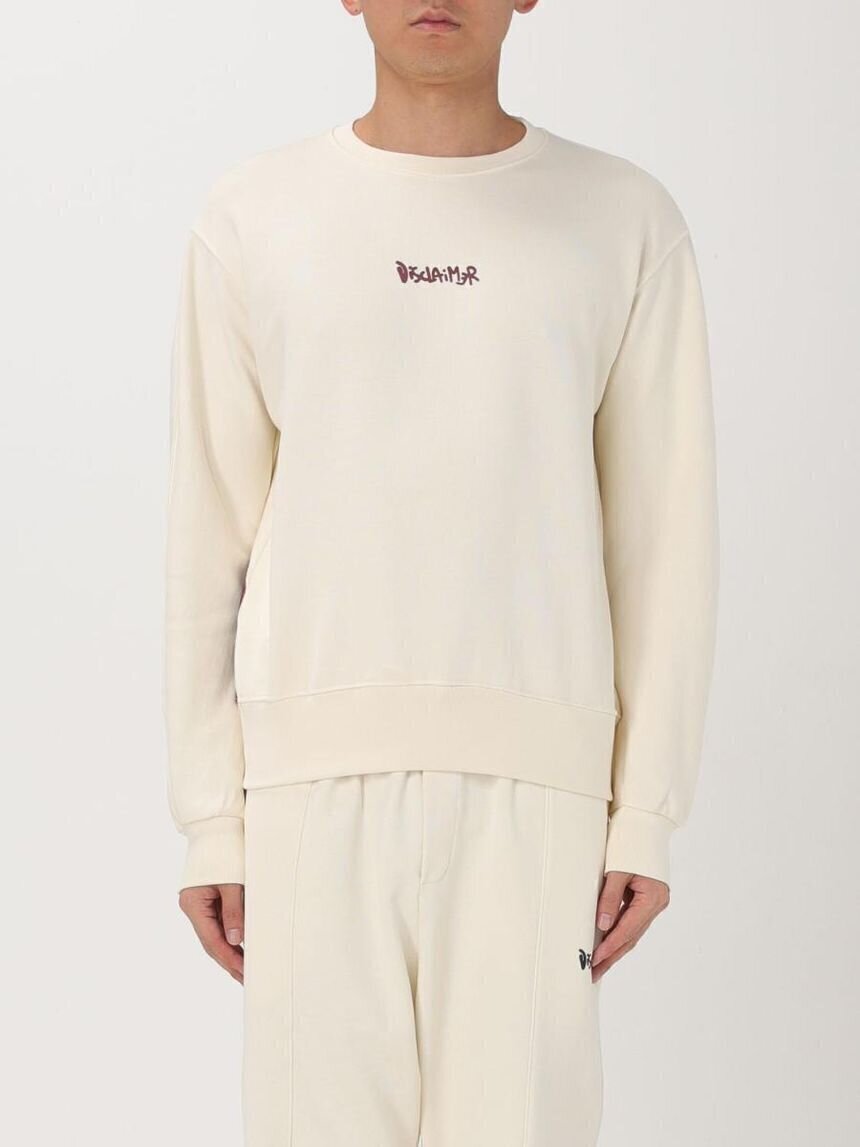 DISCLAIMER  Felpa Giro Multi Logo Uomo |  JEK PIT