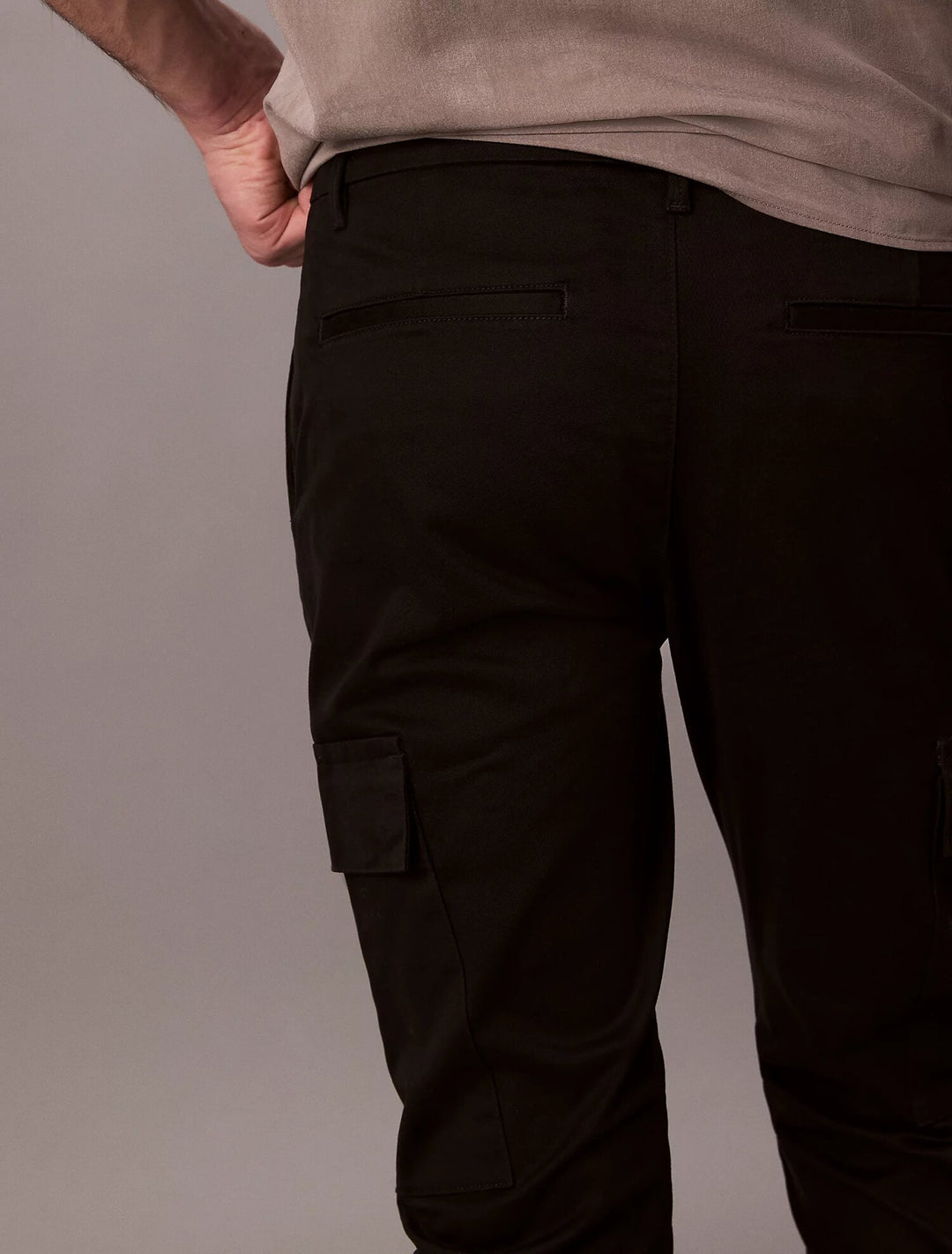CALVIN KLEIN  Pantalone Slim Cotton Stretch Cargo Uomo |  JEK PIT