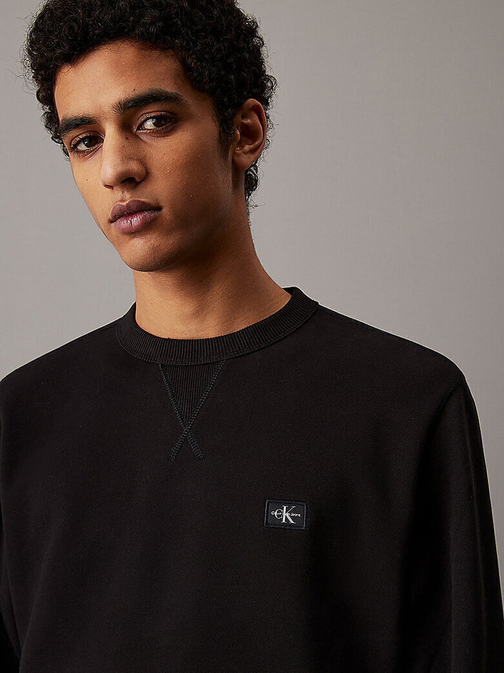 CALVIN KLEIN  Felpa a Giro Basic Logo Pc Uomo |  JEK PIT