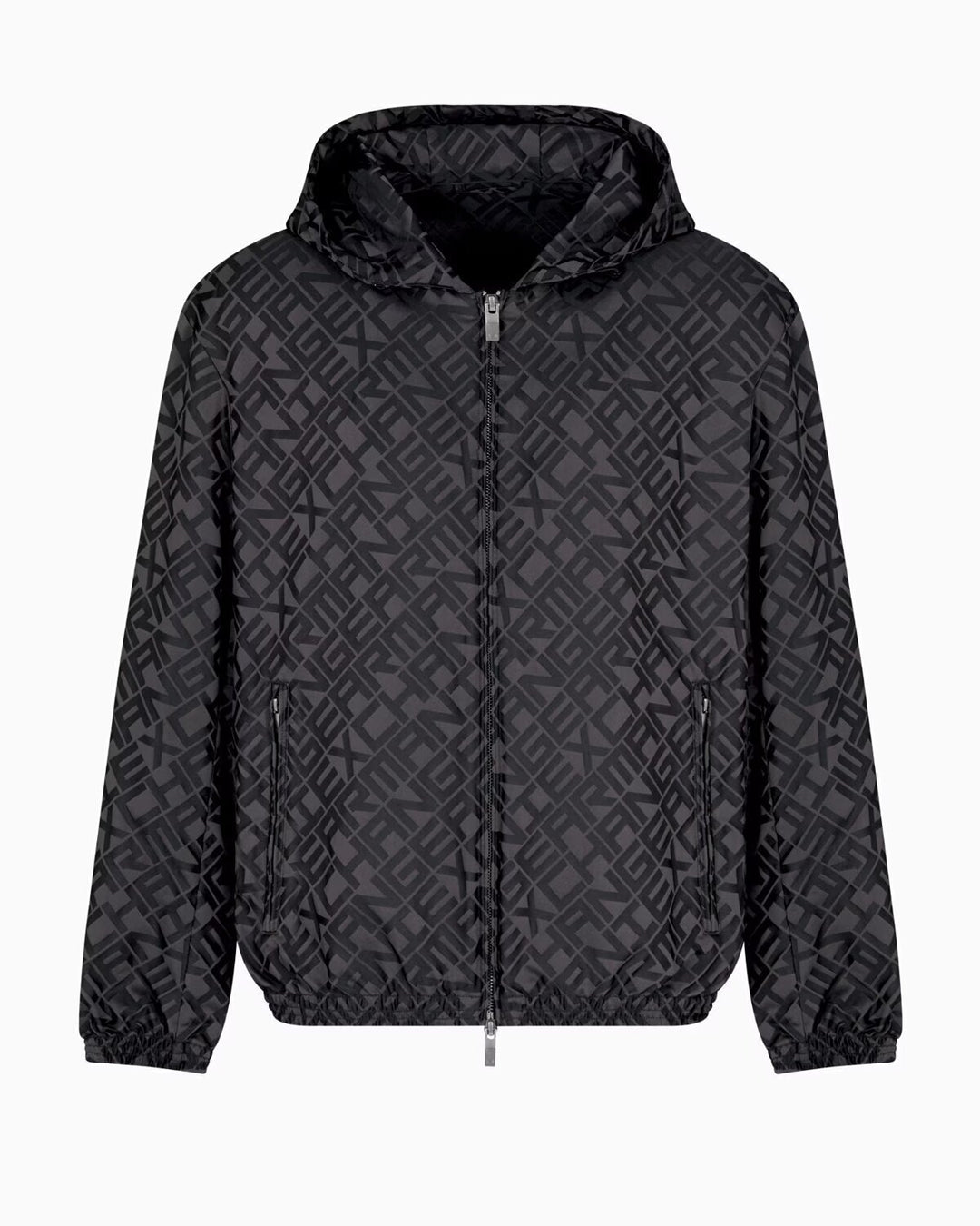 ARMANI EXCHANGE  Giubbino Capp. Doppia Zip Logo Allover Uomo |  JEK PIT