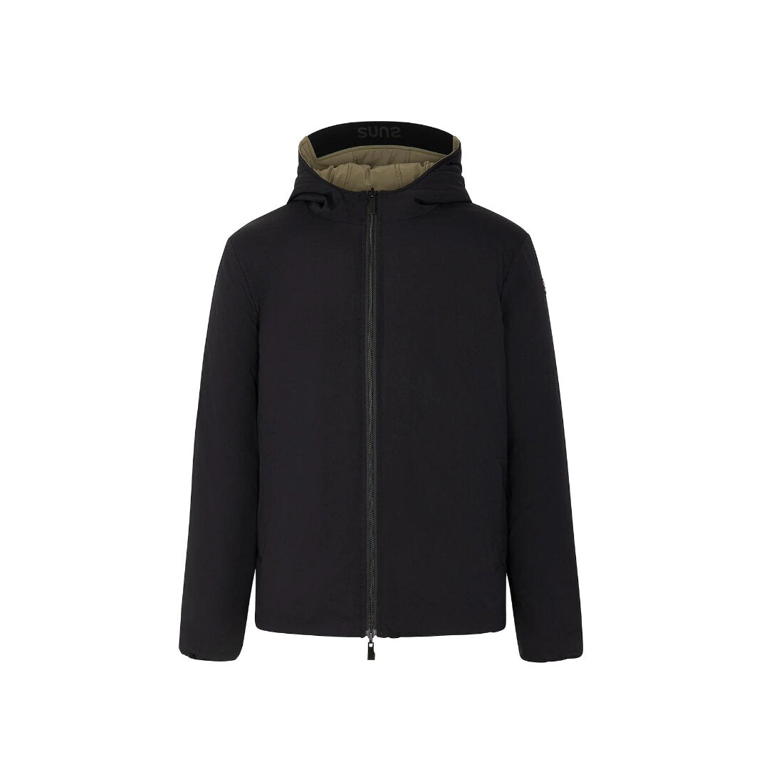 SUNS  Giubbotto Cappuccio Reversibile Delhi Uomo |  JEK PIT