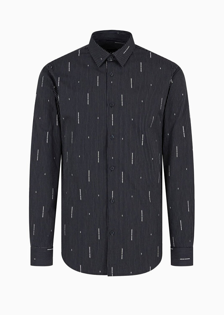 Camicia A Righe Multilogo Vert. Uomo - JEK PIT