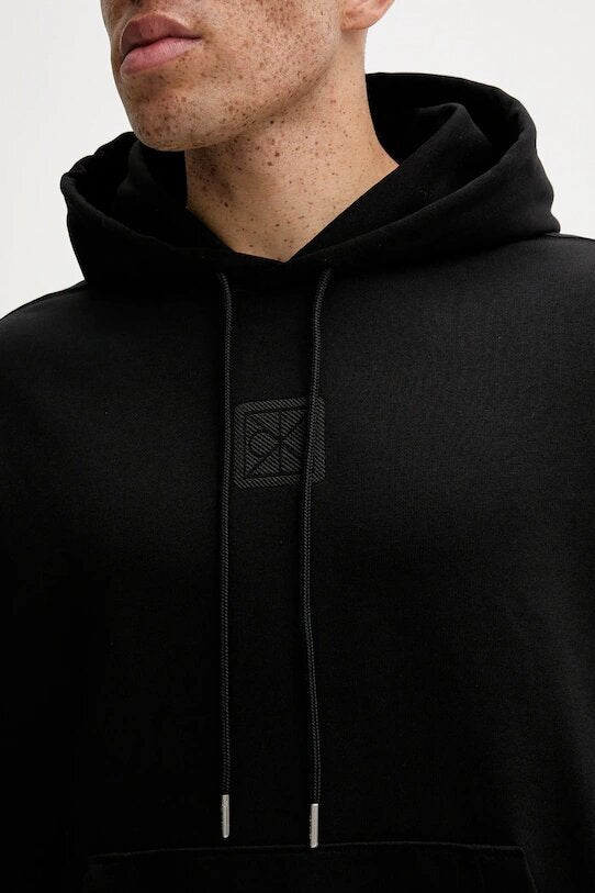 CALVIN KLEIN  Felpa Con Cappuccio Emblem Uomo |  JEK PIT