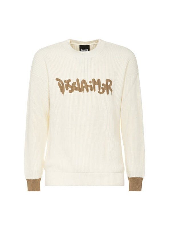 DISCLAIMER  Maglione Tricot Stampa Logo Gr Uomo |  JEK PIT