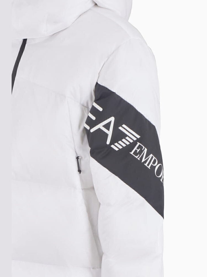 EMPORIO ARMANI EA7  Piumino Capp. Logo Manica Gr Uomo |  JEK PIT
