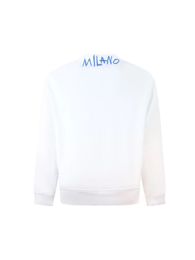 JUST CAVALLI  Felpa Giro Embroider Su Collo Uomo |  JEK PIT