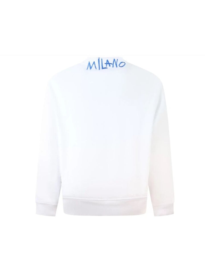 JUST CAVALLI  Felpa Giro Embroider Su Collo Uomo |  JEK PIT