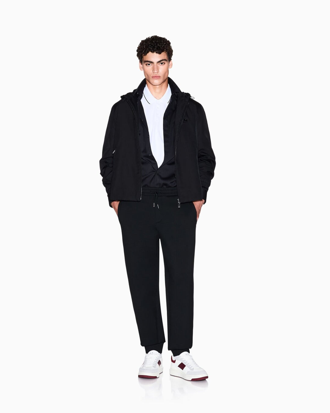 ARMANI EXCHANGE  Giubbino Cappuccio Logo Gommato Uomo |  JEK PIT