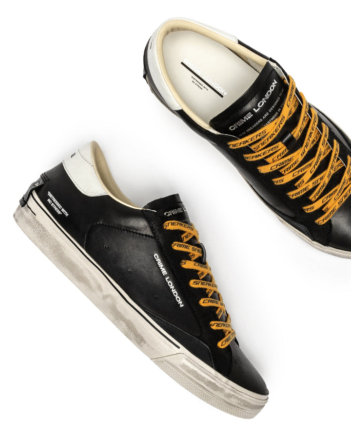 CRIME LONDON  Sneakers Distressed 2.0 Tellow Laces Uomo |  JEK PIT
