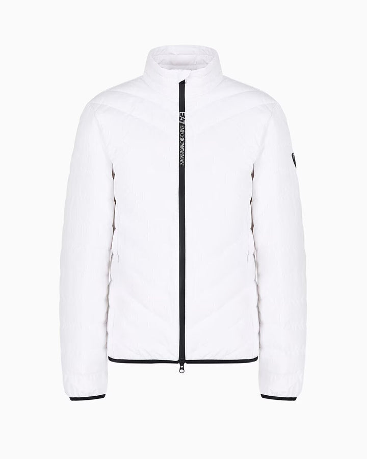 EMPORIO ARMANI EA7  Piumino Trapuntato Logo Cerniera Uomo |  JEK PIT