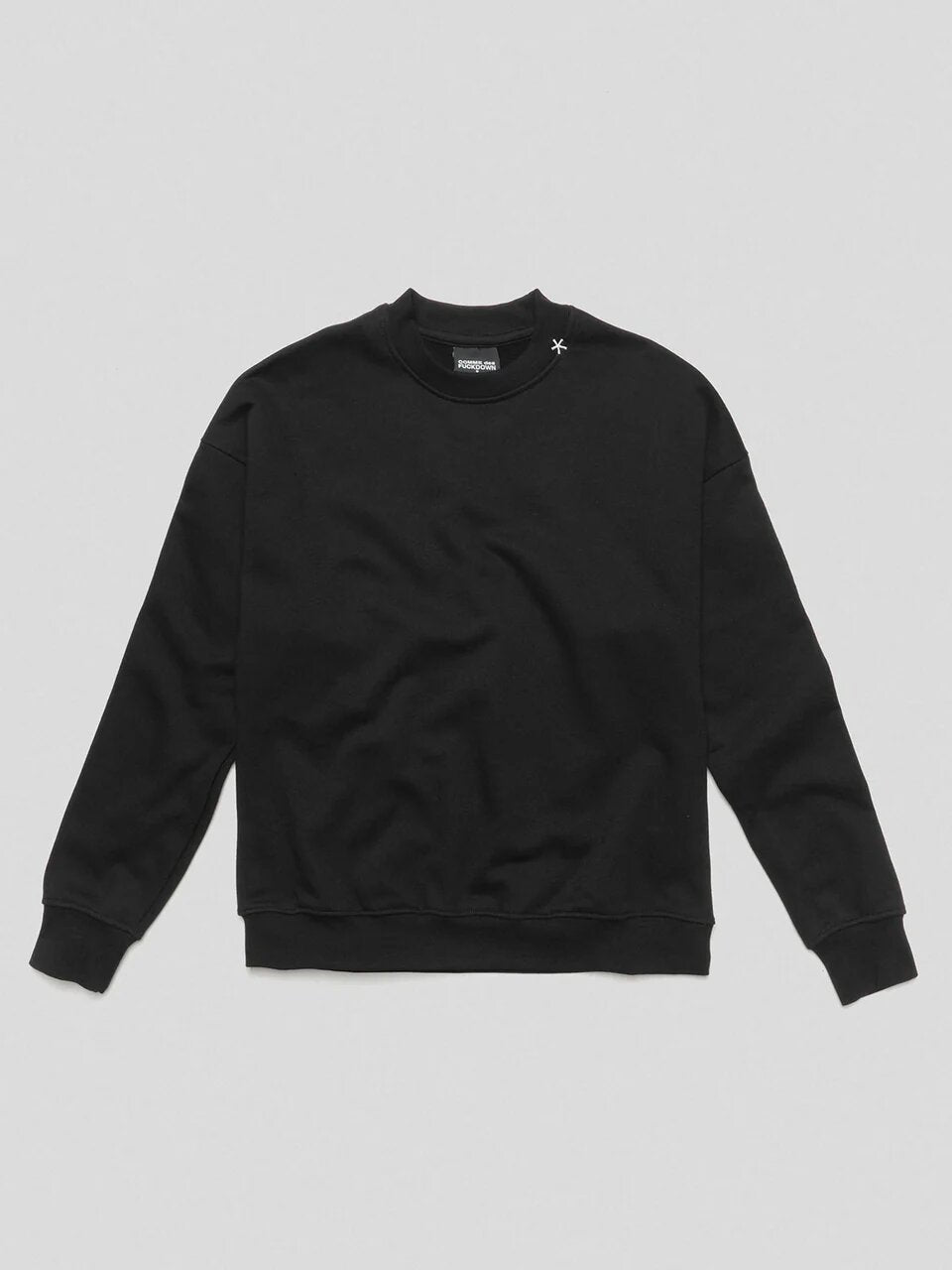 COMME DES FUCKDOWN  Felpa Giro Con Stampa e Ricamo Uomo |  JEK PIT