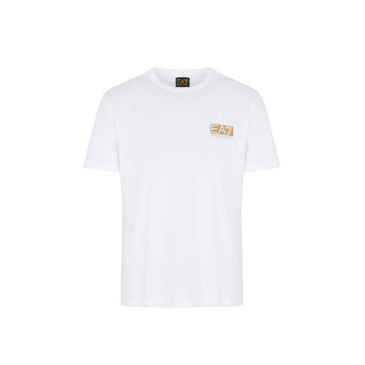 EMPORIO ARMANI EA7  t-Shirt Logo Gold Uomo |  JEK PIT