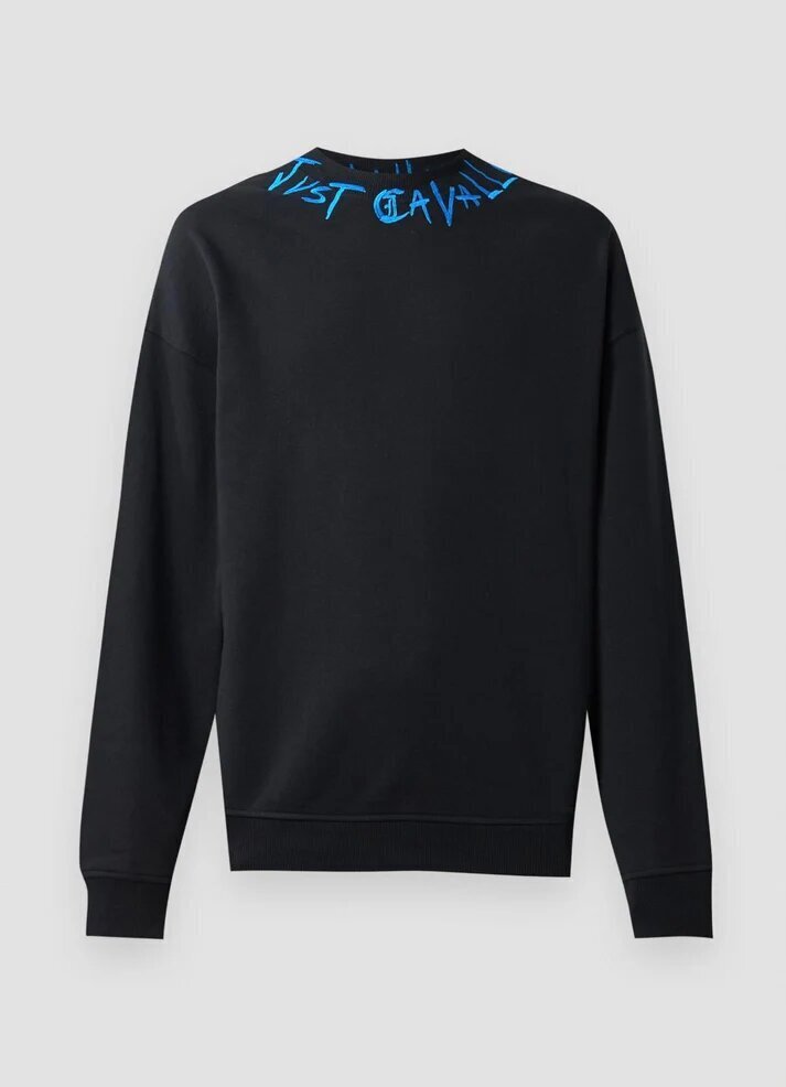 JUST CAVALLI  Felpa Giro Embroider Su Collo Uomo |  JEK PIT