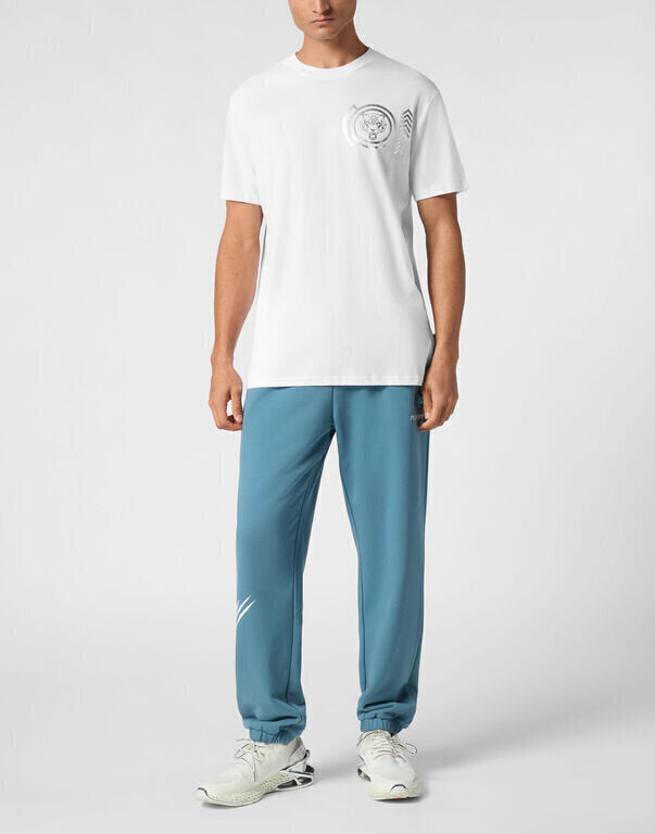 PLEIN SPORT  t-Shirt Round Neck Logo Tiger Uomo |  JEK PIT