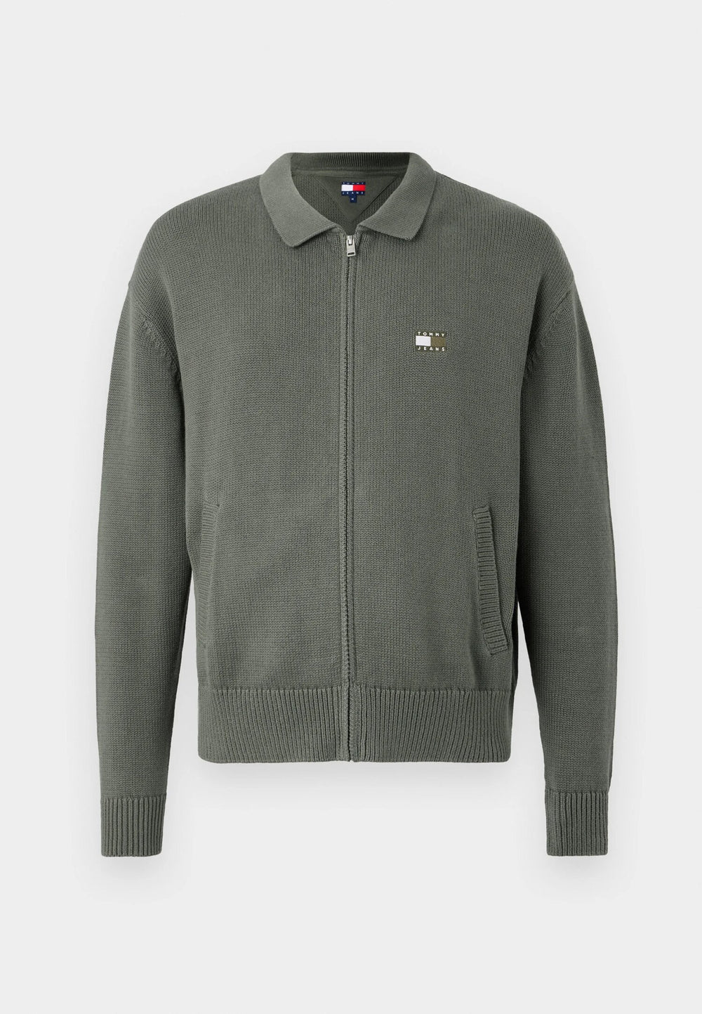 TOMMY JEANS  Maglione Collo Camicia Con Zip Uomo |  JEK PIT