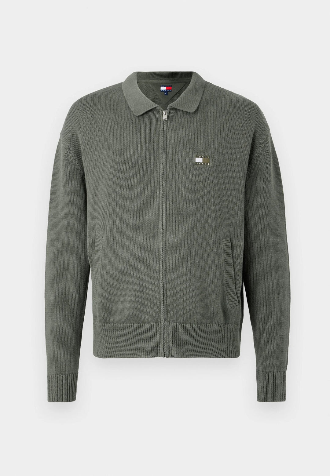 TOMMY JEANS  Maglione Collo Camicia Con Zip Uomo |  JEK PIT