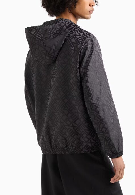 ARMANI EXCHANGE  Giubbino Capp. Doppia Zip Logo Allover Uomo |  JEK PIT