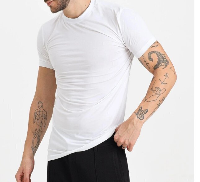 DSQUARED2  t-Shirt Round Neck t Basic Logo Retro Uomo |  JEK PIT