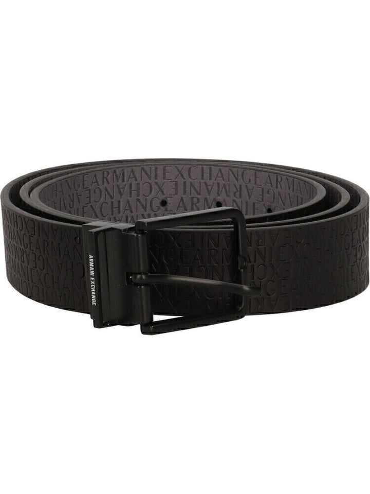 ARMANI EXCHANGE  Cintura Logata Fibbia Black Uomo |  JEK PIT