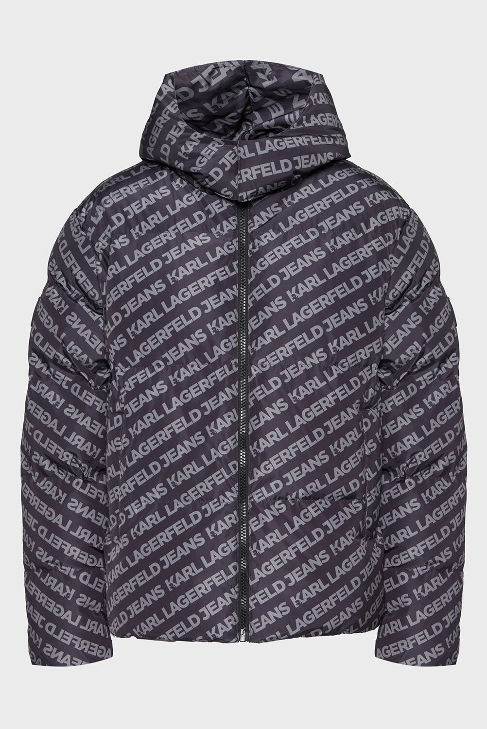 KARL LAGERFELD  Bomber Puffer Aop Allover Logo Uomo |  JEK PIT