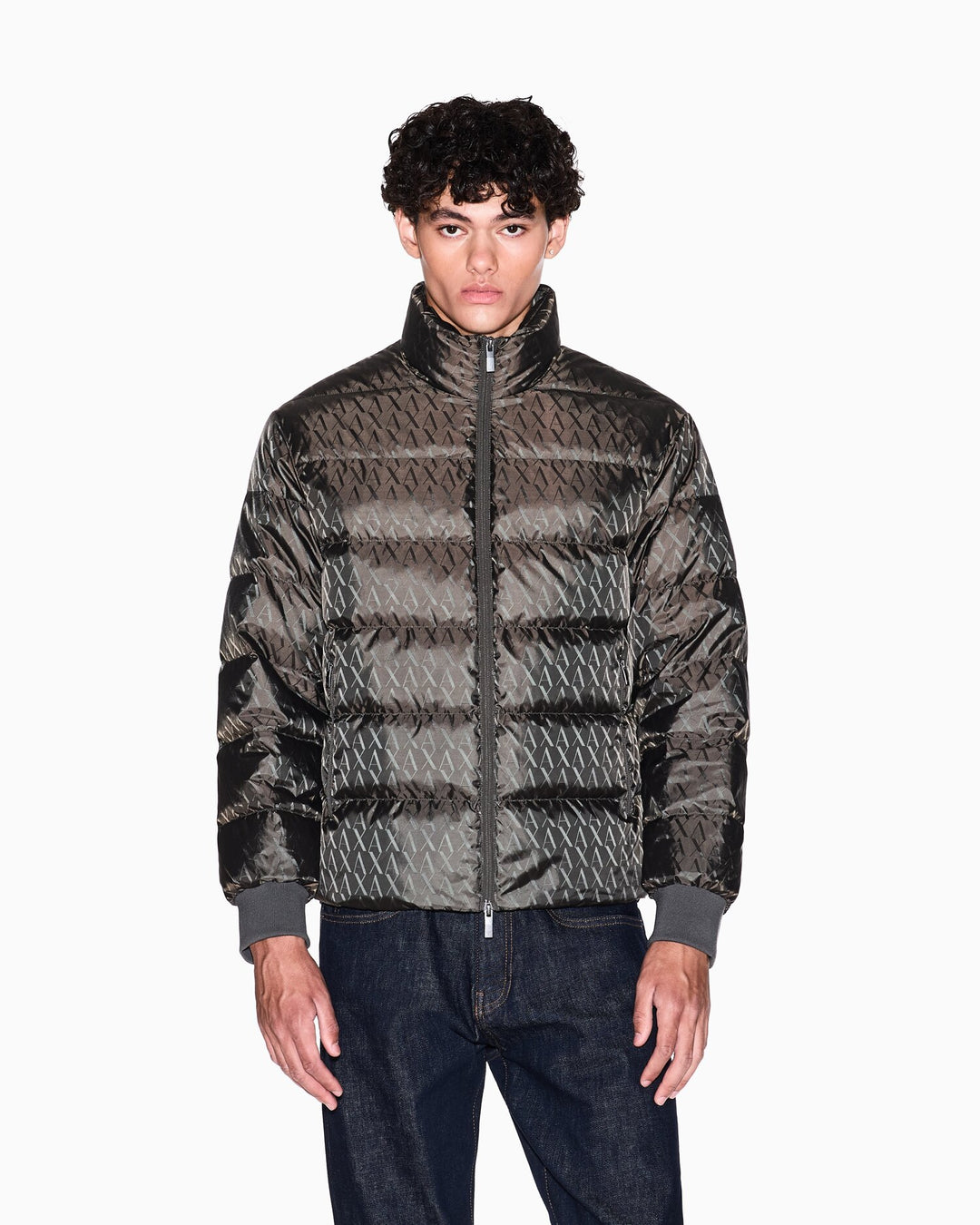ARMANI EXCHANGE  Piumino Ax Allover Semi Lucido Uomo |  JEK PIT