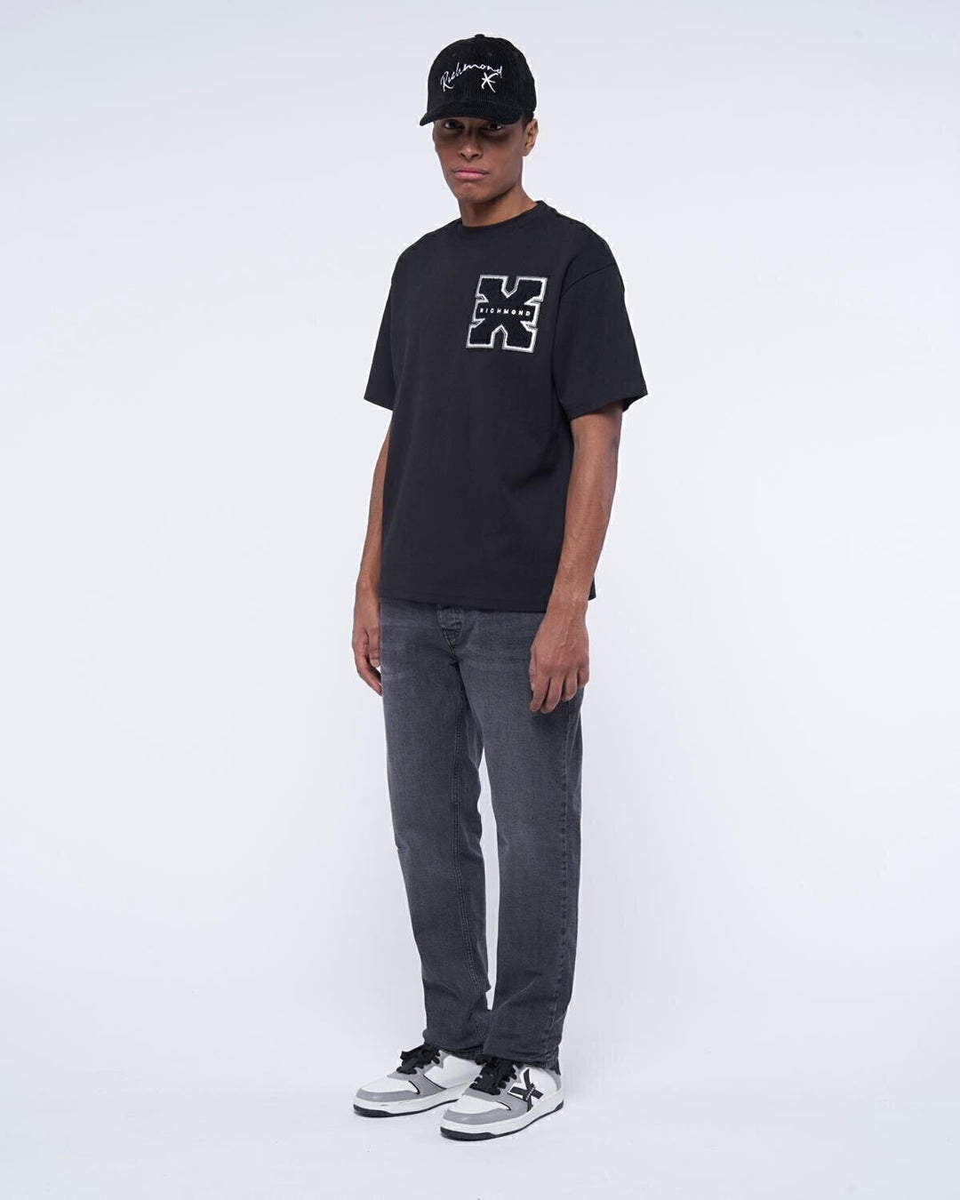 T-Shirt Basic Logo Spugna Gr Uomo - JEK PIT