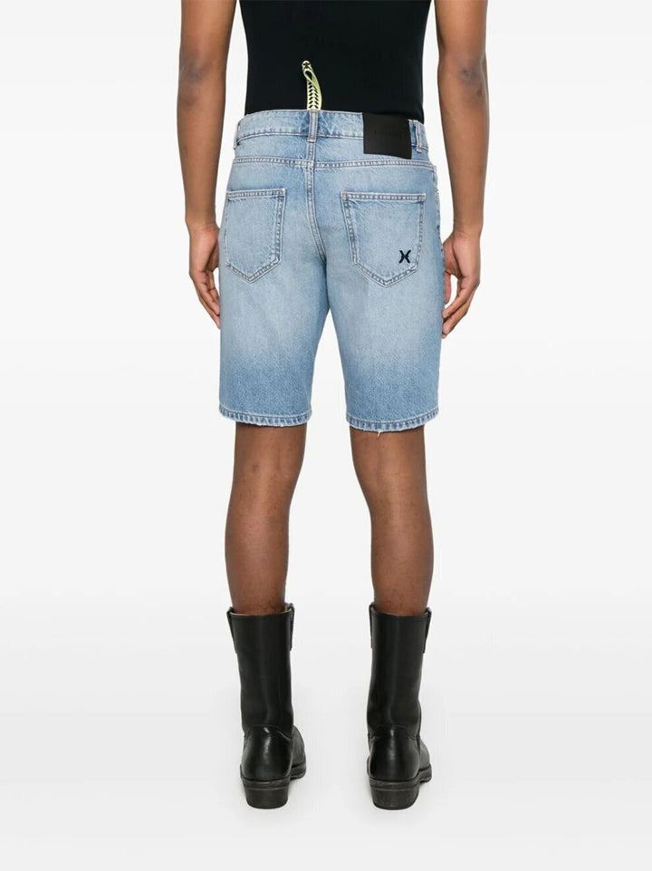 JOHN RICHMOND X  Bermuda Jeans Logo Retro Pc Uomo |  JEK PIT