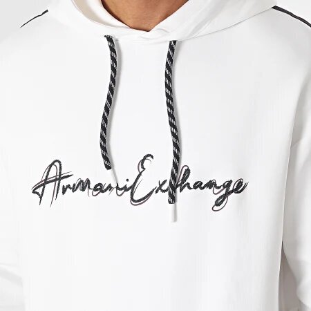 ARMANI EXCHANGE  Felpa Cappuccio Signature Uomo |  JEK PIT