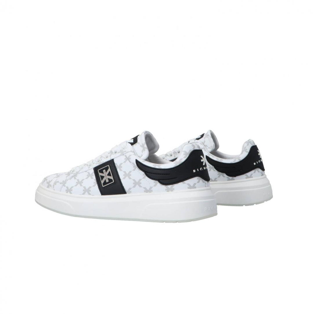 JOHN RICHMOND X  Sneakers Saffiano Logo x Allover Uomo |  JEK PIT