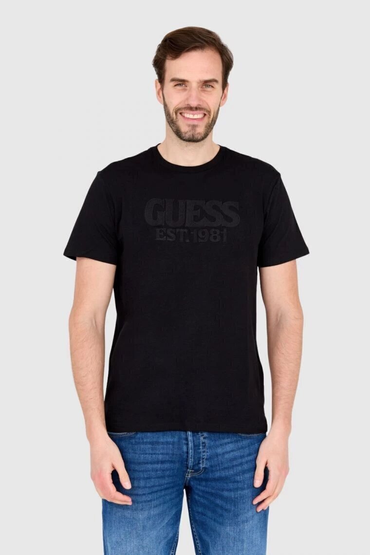 T-Shirt Con Logo Riamato Su Tinta Uomo - JEK PIT