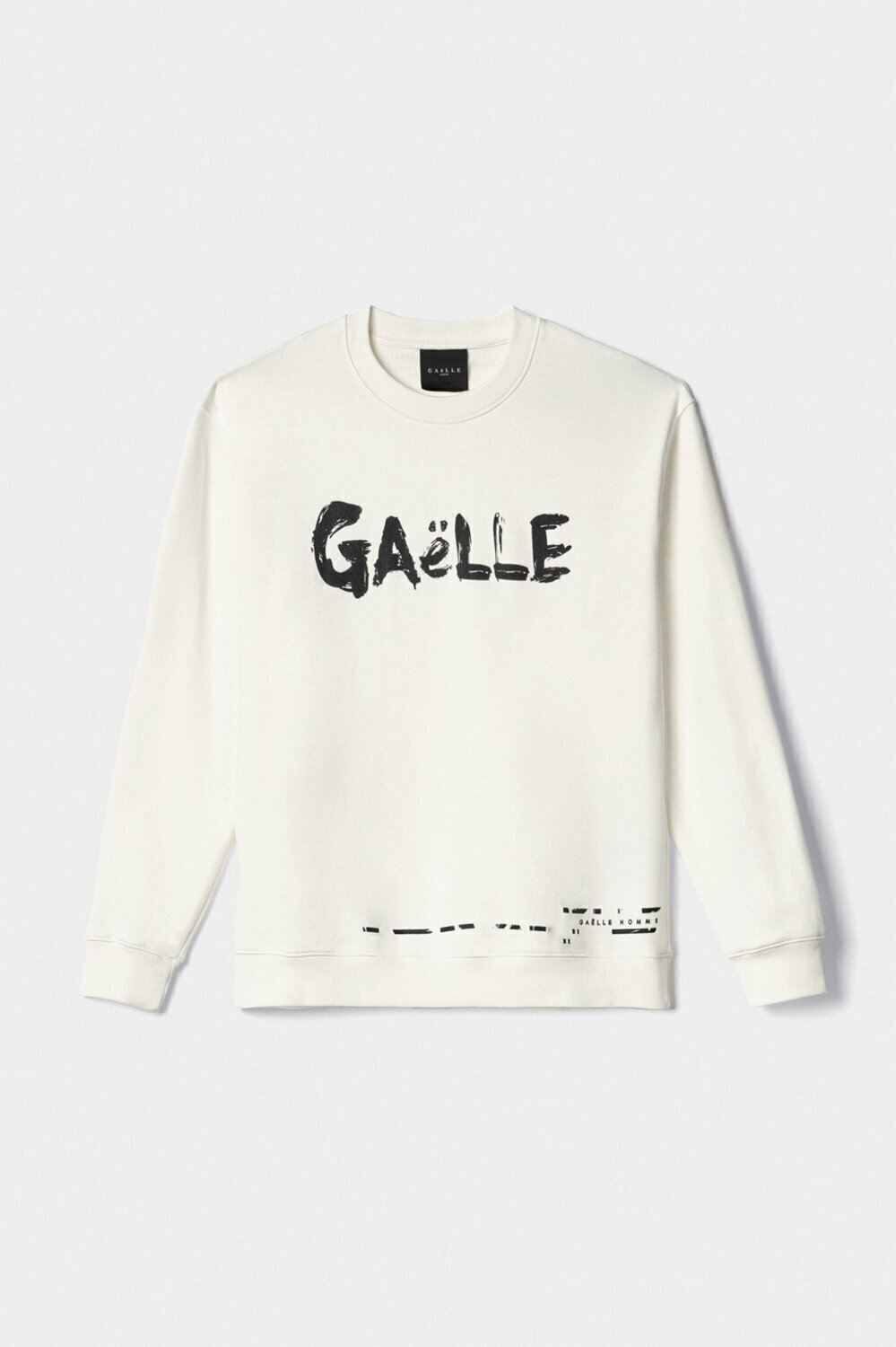 GAELLE  Felpa Giro Logo Pittato Gr Uomo |  JEK PIT