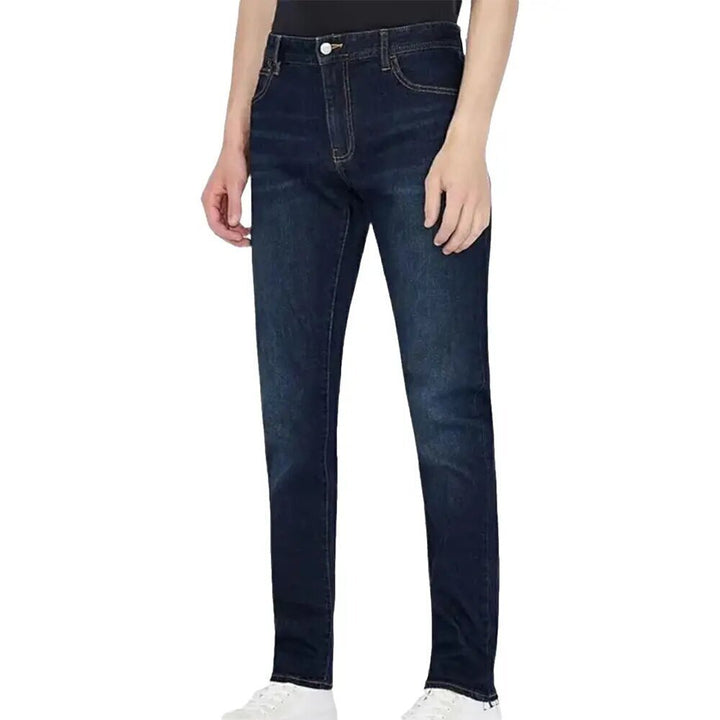 Jeans Skinny Logo Pelle Pc Uomo - JEK PIT